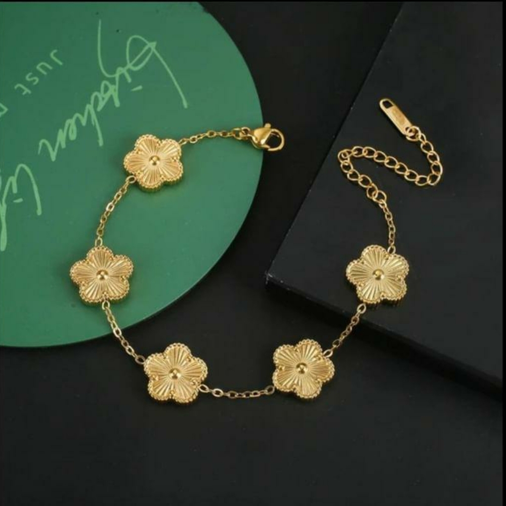 Gold Charm Bracelet